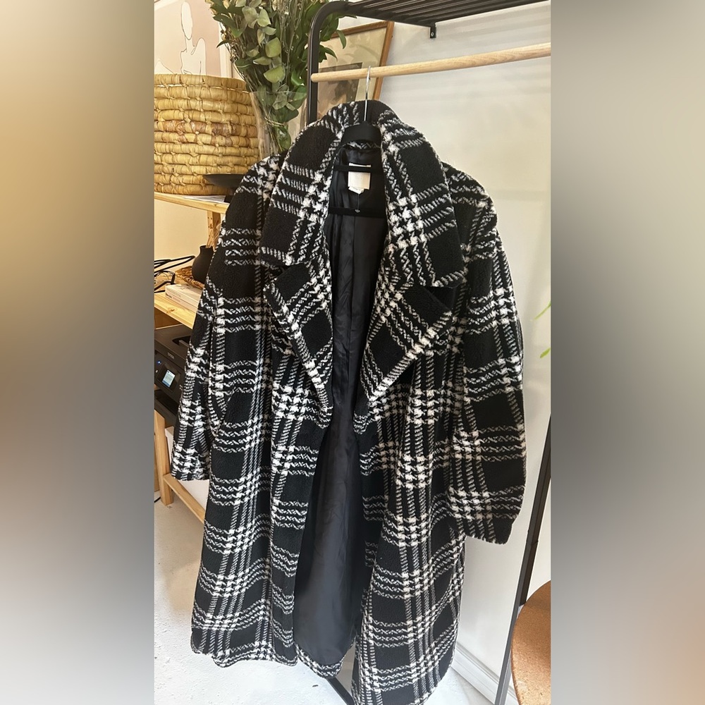 Faux fur jacket H&M